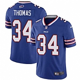 Nike Buffalo Bills #34 Thurman Thomas Royal Blue Team Color NFL Vapor Untouchable Limited Jersey,baseball caps,new era cap wholesale,wholesale hats